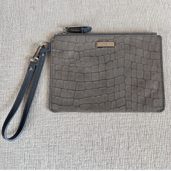 Cole Haan, Wristlet, Gray w/ - Picture 1 of 15